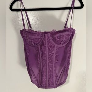Urban Outfitters Out from Under Corset Top Limited Edition